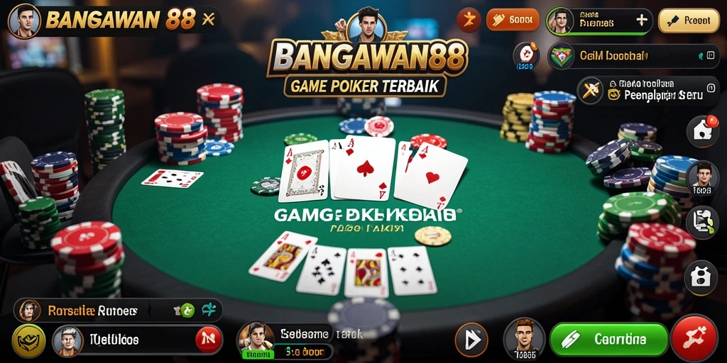 Tampilan gameplay seru dalam aplikasi BANGSAWAN88 yang memikat.