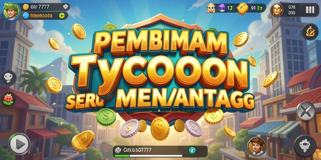 Tampilan gameplay GT777 yang menarik dan penuh strategi Tycoon.