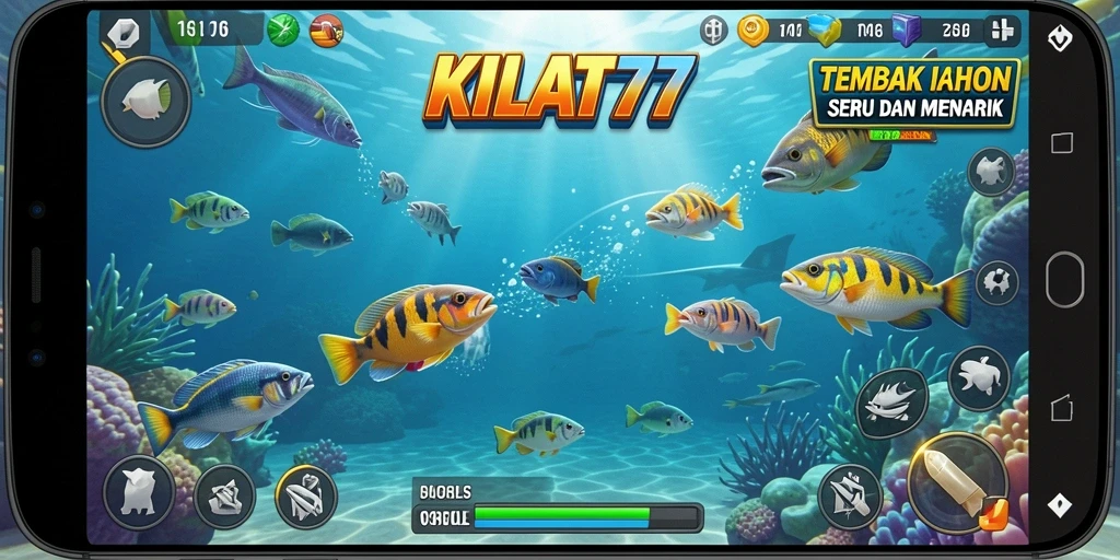 Gameplay seru KILAT77 dengan aksi menembak ikan yang mendebarkan.