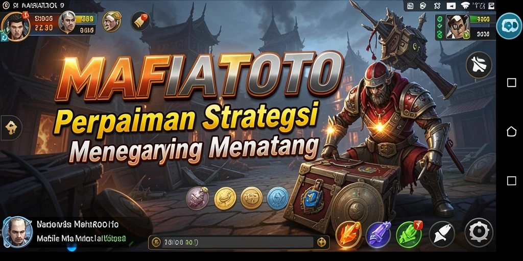 Tampilan gameplay menegangkan dalam MAFIATOTO yang menunjukkan strategi dan aksi.