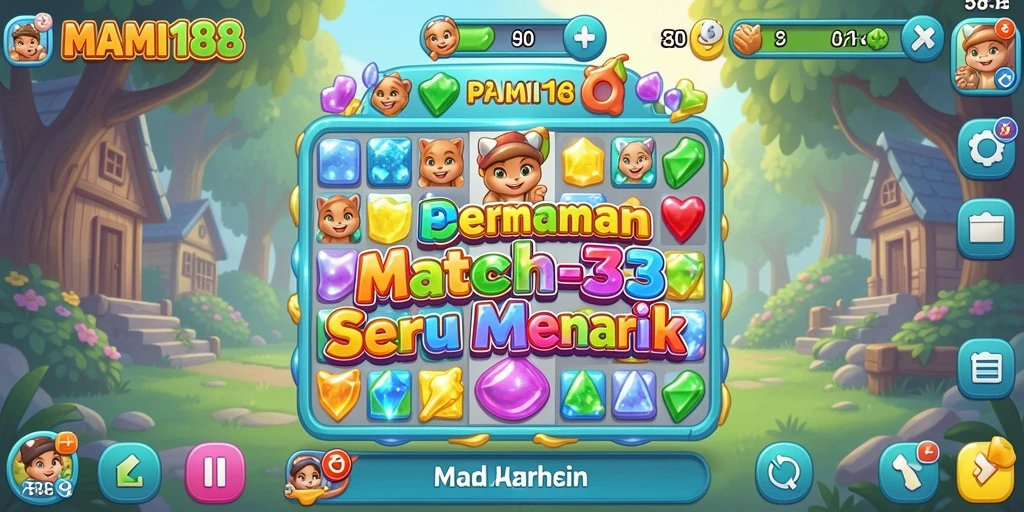 Tampilan gameplay MAMI188 yang penuh warna dan menyenangkan.