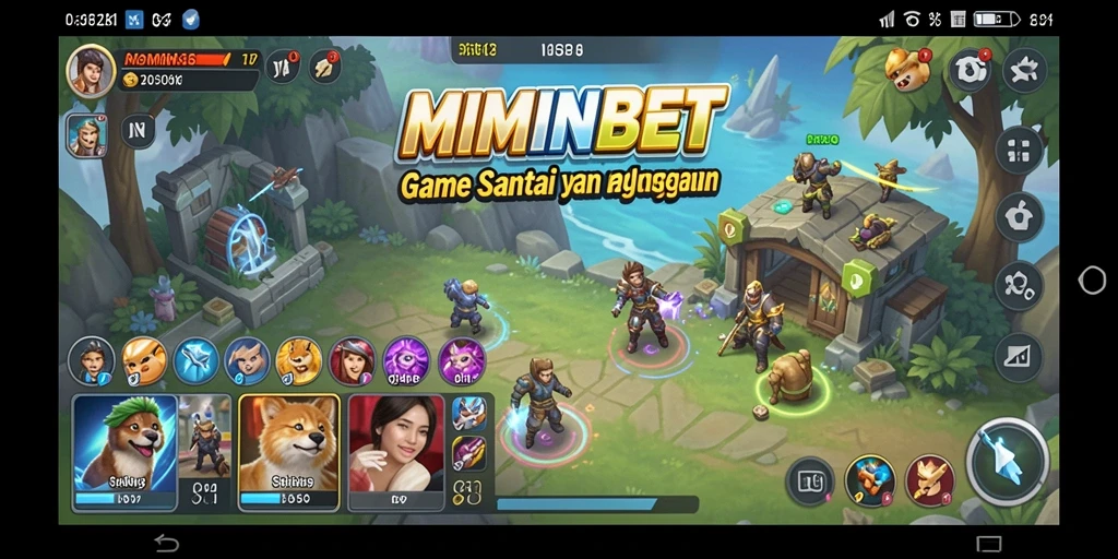 Gameplay seru dan menyenangkan dari MIMINBET yang menghibur para pemain.